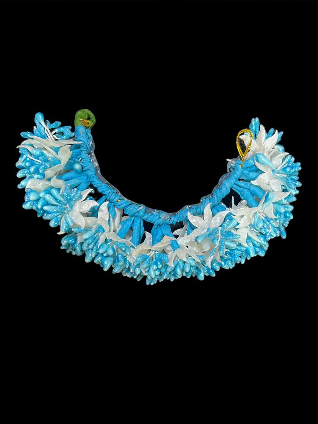 

VAGHBHATT Beaded Hair Accessory Set, Blue