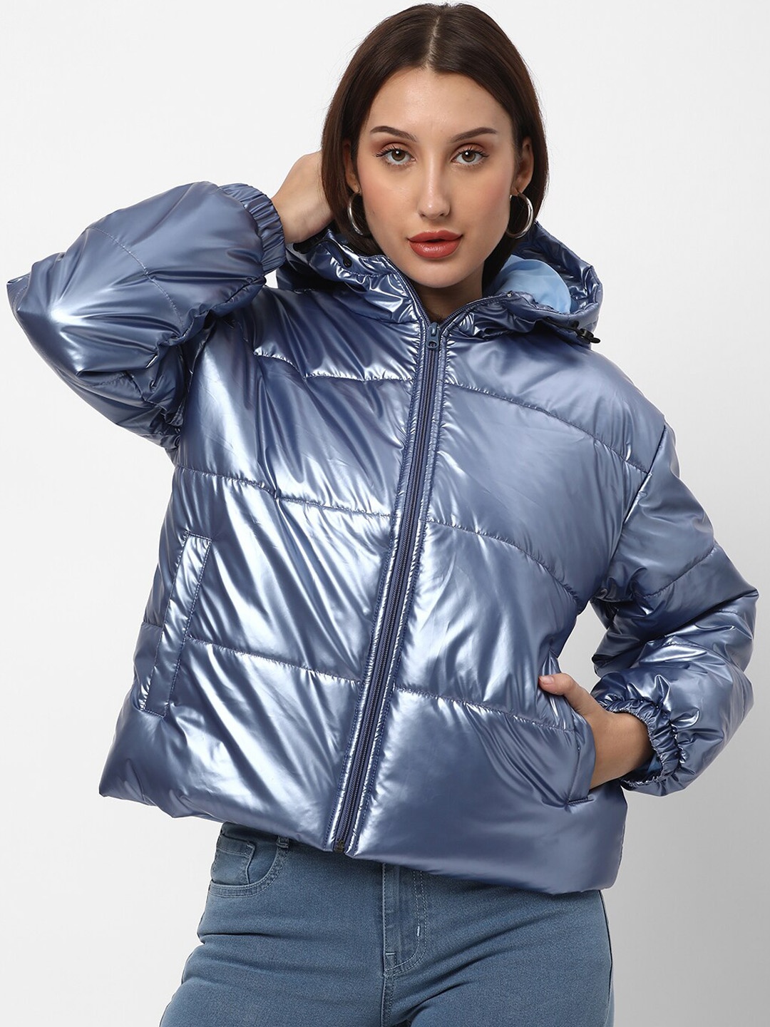 

R&B Women Purple Fashion Jacket