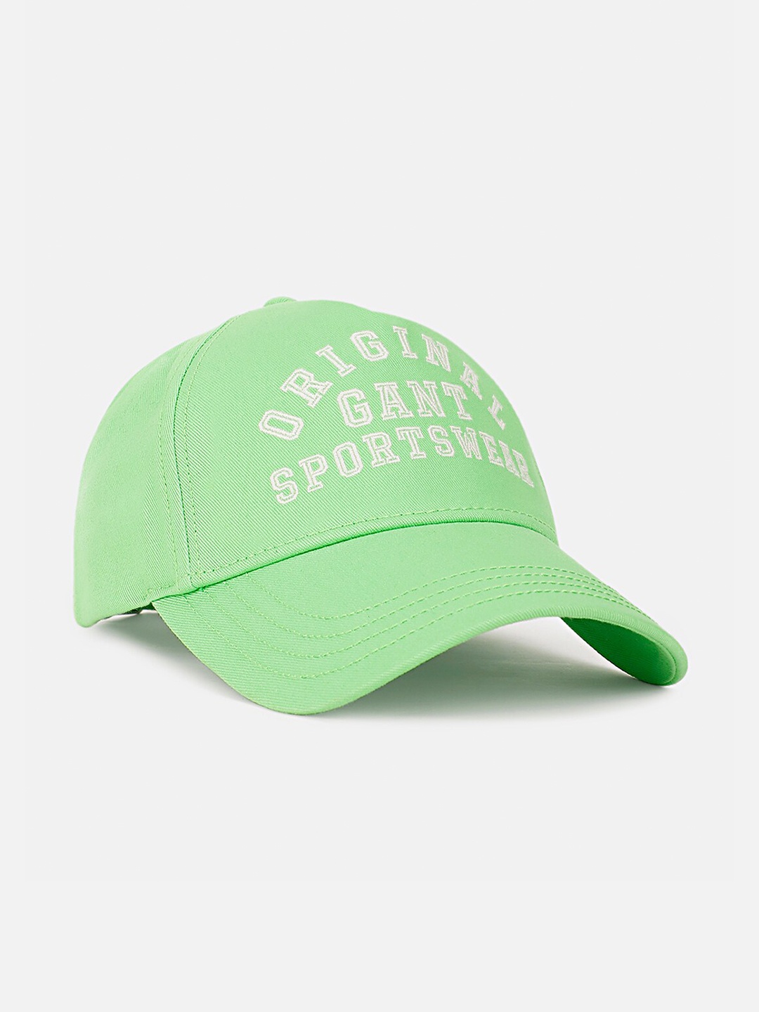 

GANT Boys Typography Printed Pure Cotton Baseball Cap, Green