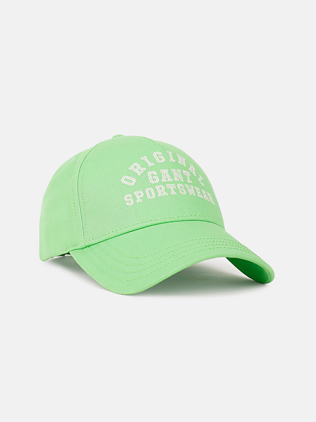 

GANT Boys Typography Printed Pure Cotton Baseball Cap, Green