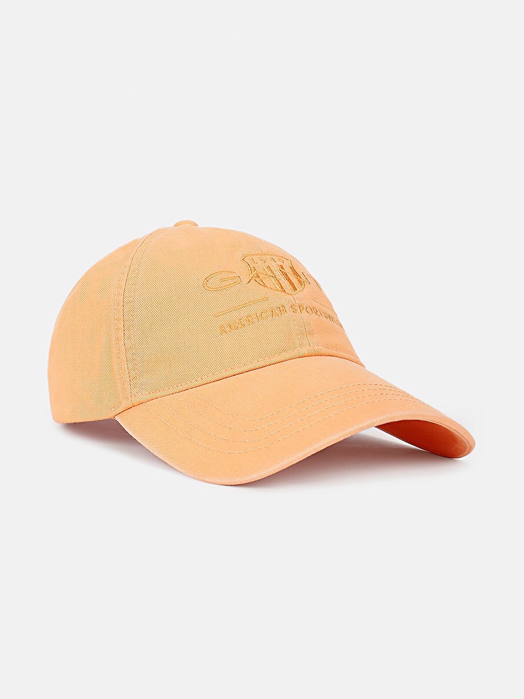 

GANT Boys Typography Printed Pure Cotton Baseball Cap, Orange