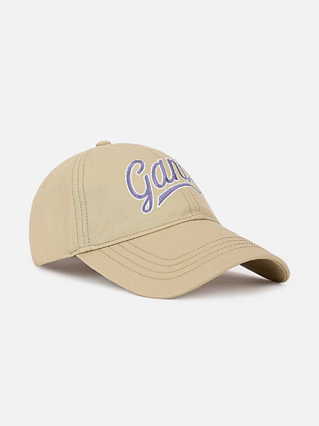 

GANT Boys Typography Printed Pure Cotton Baseball Cap, Beige