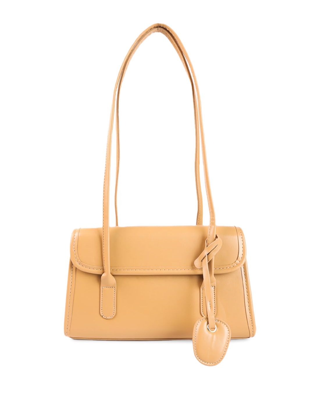 

London Rag Structured Shoulder Bag, Yellow