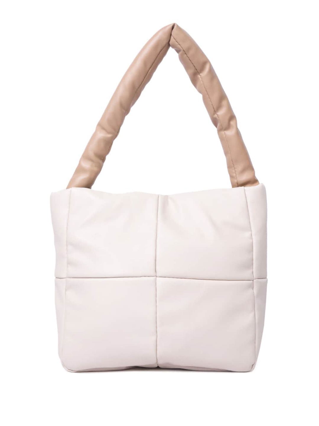 

London Rag Structured Handheld Bag, Off white