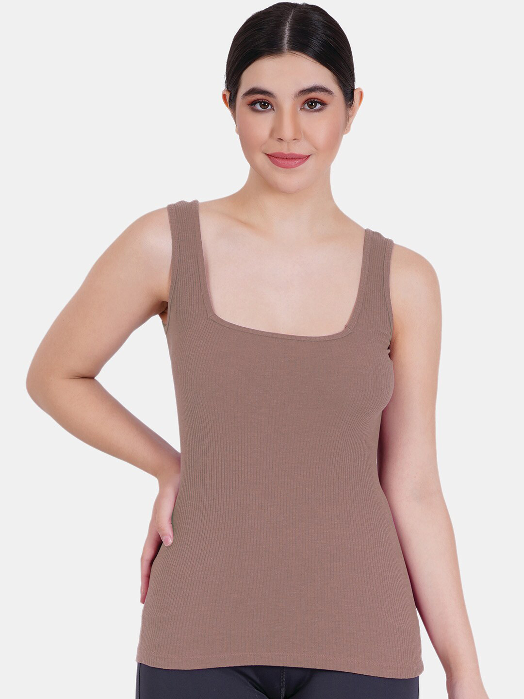 

Reveira Non Padded Camisoles, Brown