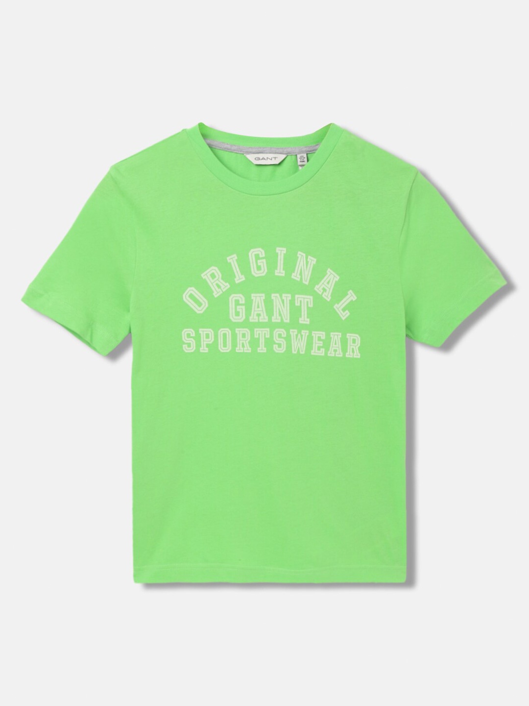 

GANT Solid Round Neck Relaxed Fit T-Shirt, Green