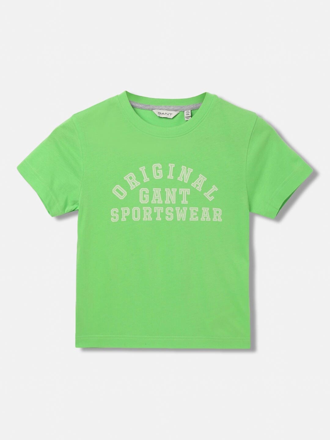 

GANT Solid Round Neck Relaxed Fit T-Shirt, Green