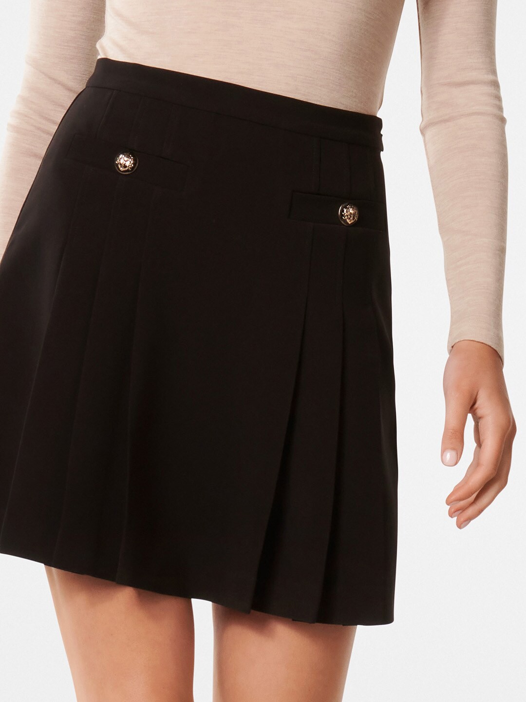 

Forever New Flared Mini Skirt, Black