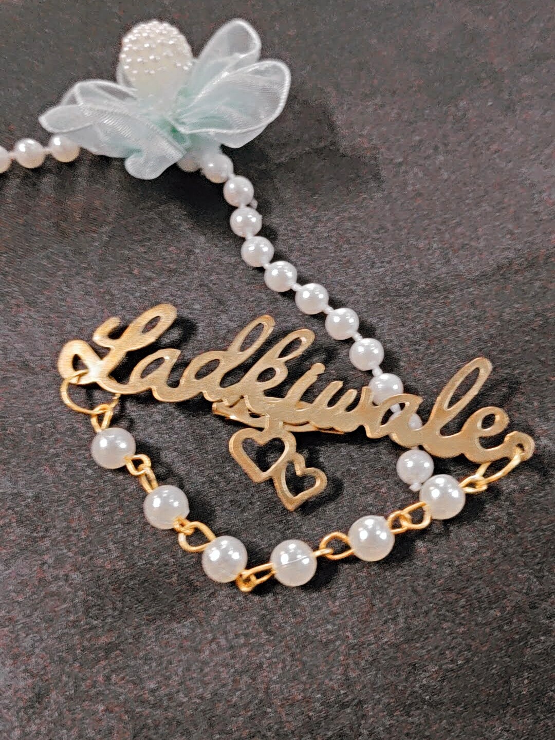 

Proplady Gold-Plated Wedding Badges Embellished Brooch