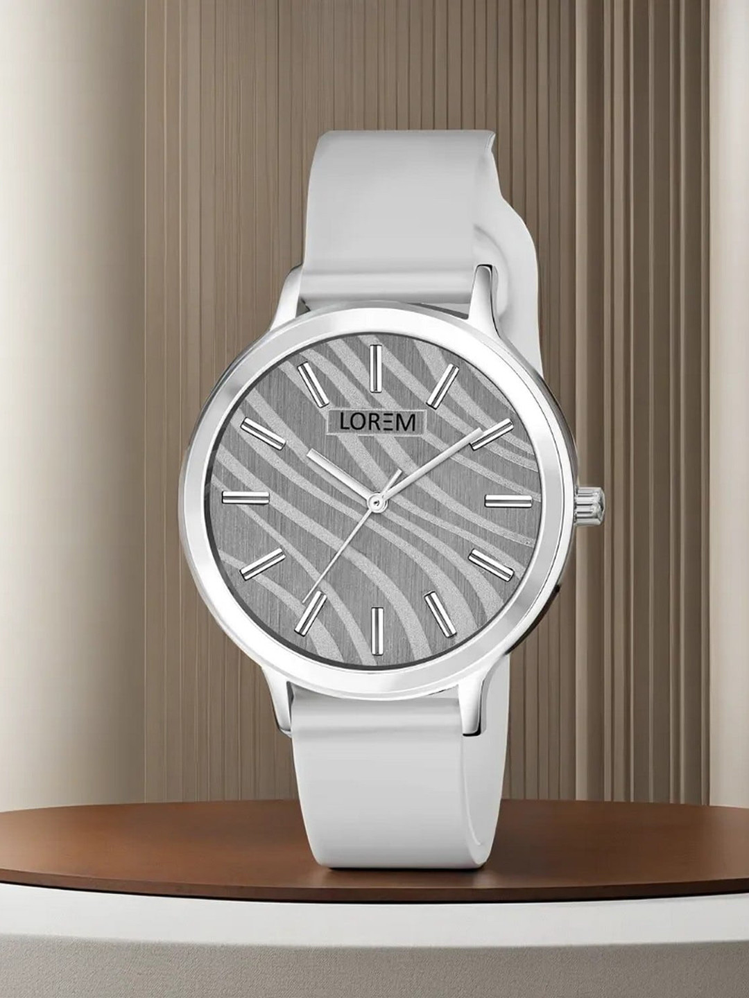 

LOREM Women Straps Analogue Watch LR348-CM, Grey