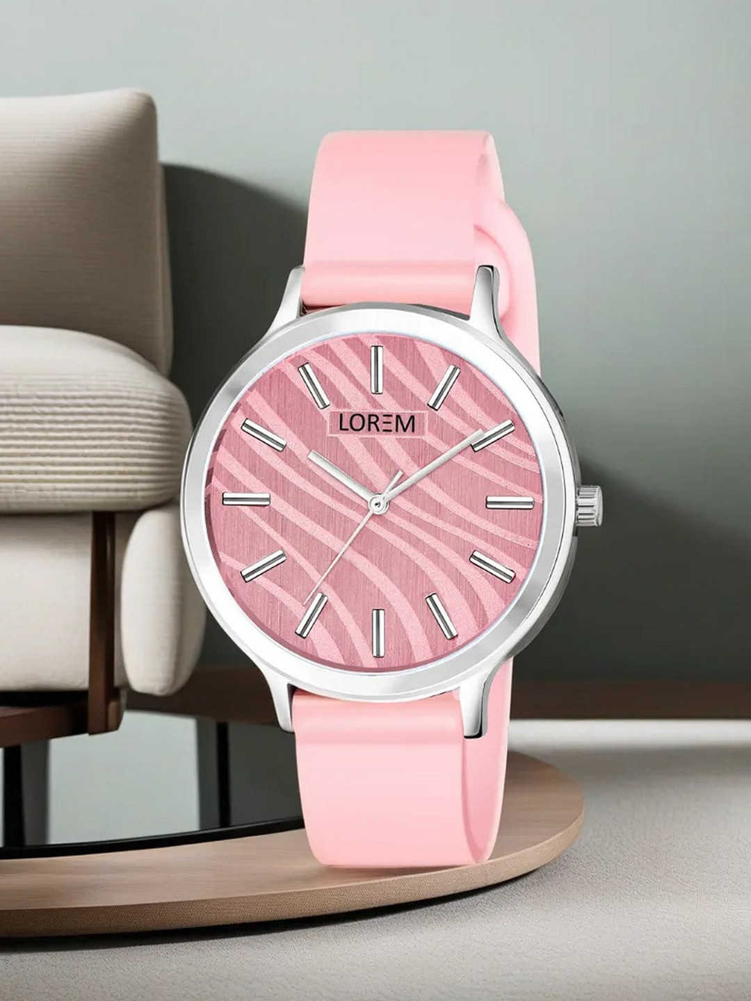 

LOREM Women Analogue Watch LR351-CM, Pink