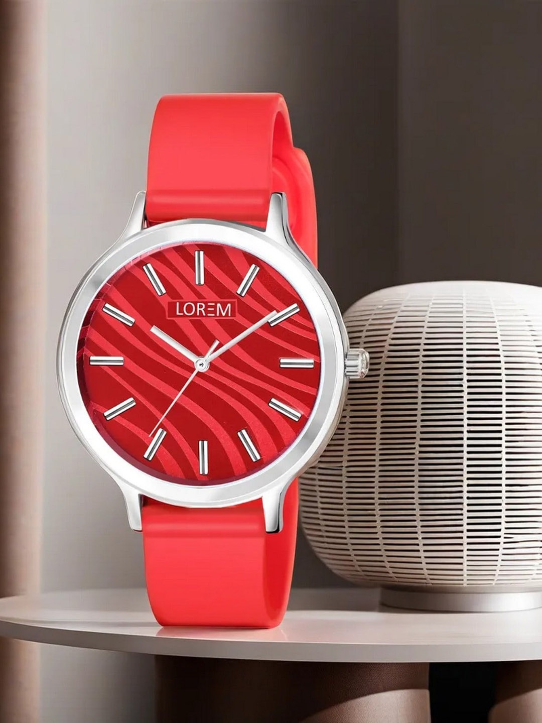 

FERRIZZO Women Reset Time Analogue Watch LR349-FZ, Red
