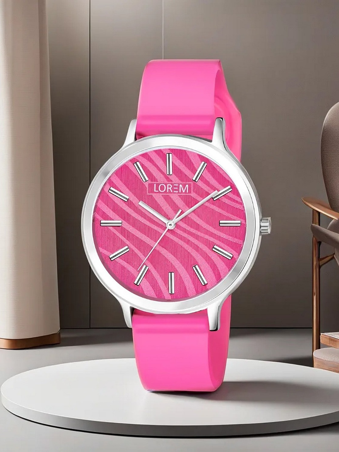

FERRIZZO Women Reset Time Analogue Watch LR350-FZ, Pink