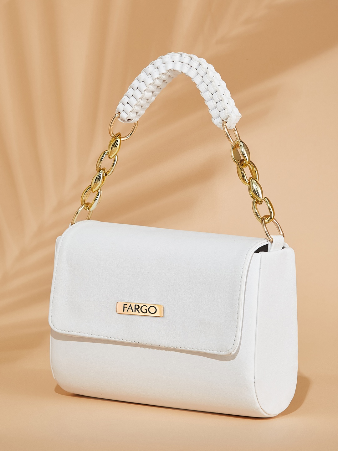 

FARGO Structured Sling Bag, White