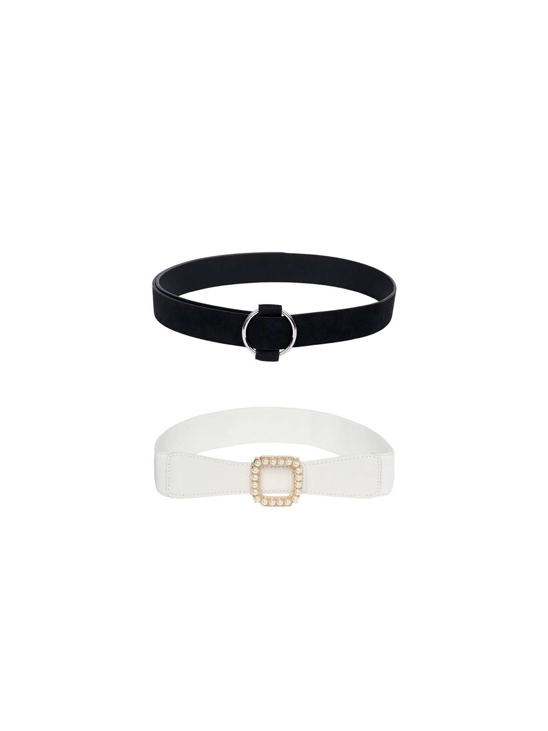 

CRUSSET Women Black 2 Belt