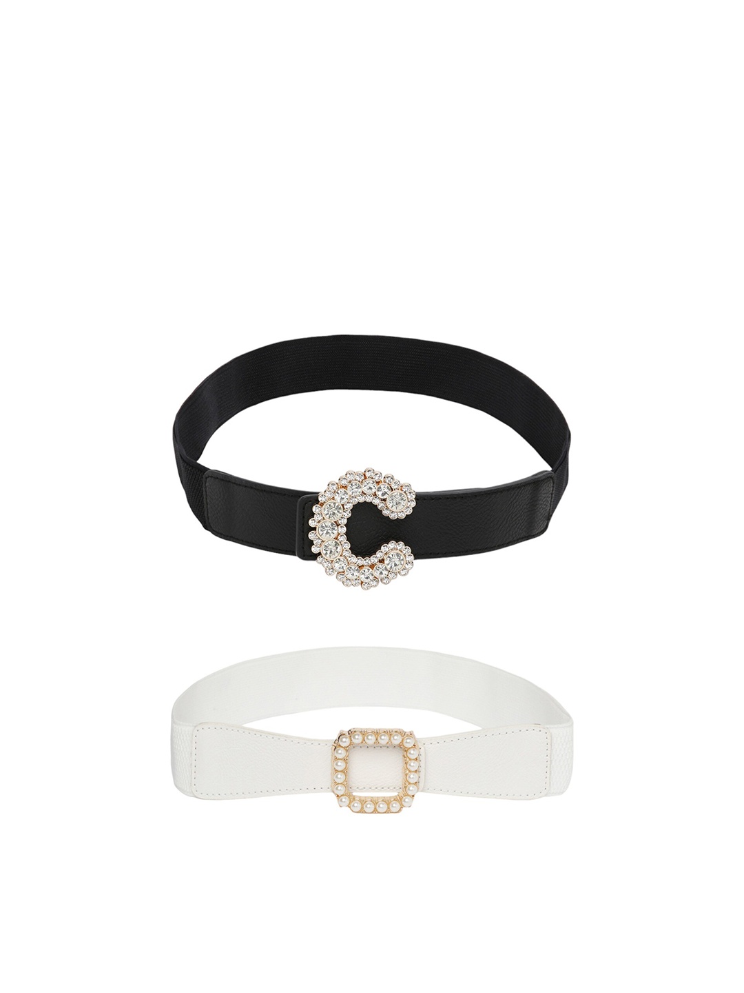

CRUSSET Women Black 2 Belt