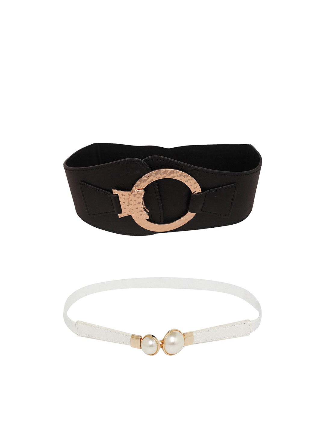 

CRUSSET Women Black 2 Belt