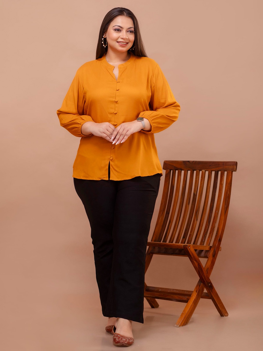 

MissKurti Maroon Viscose Rayon Tunic