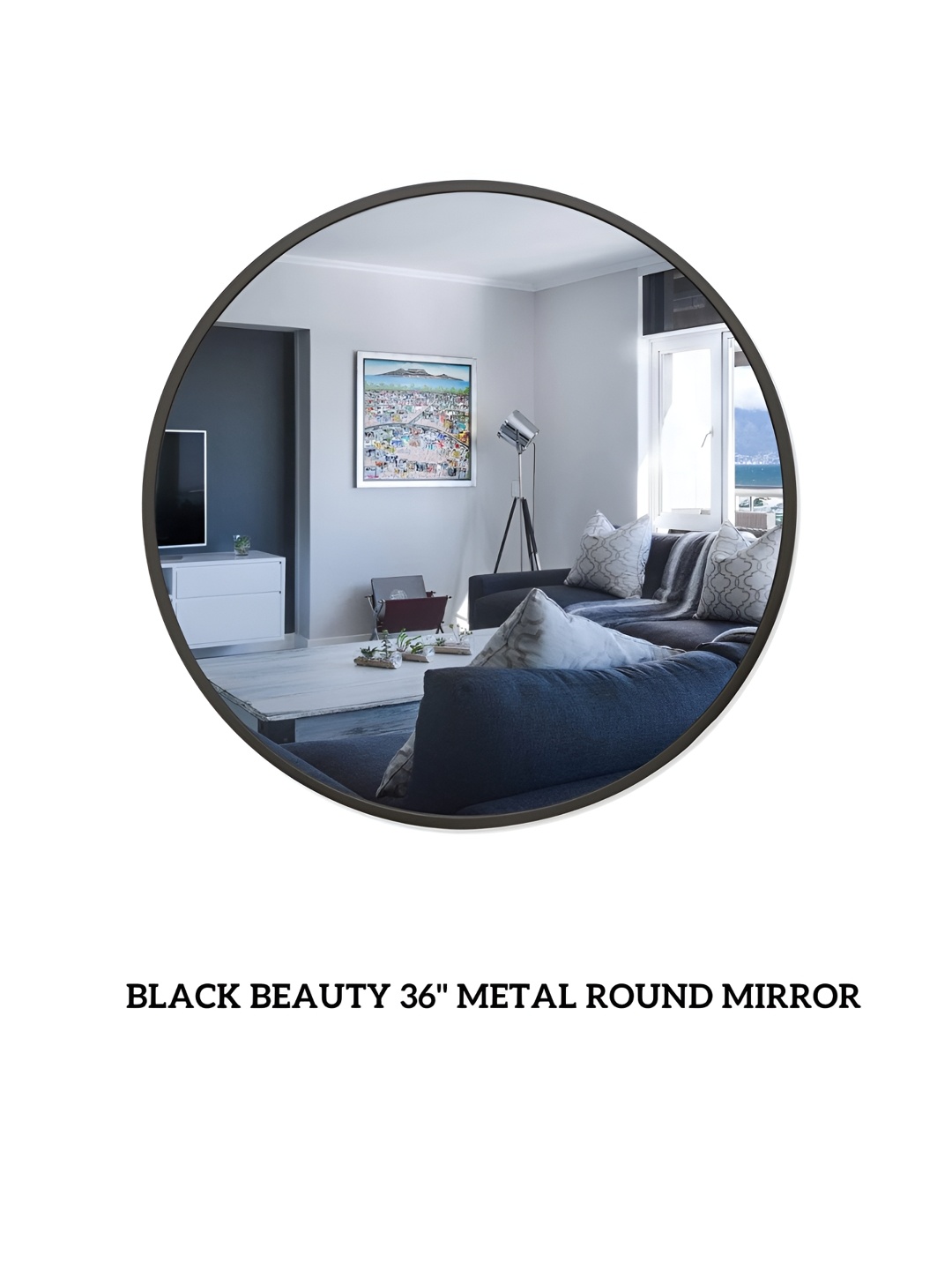 

CasaGold Black Beauty Wall Mirror