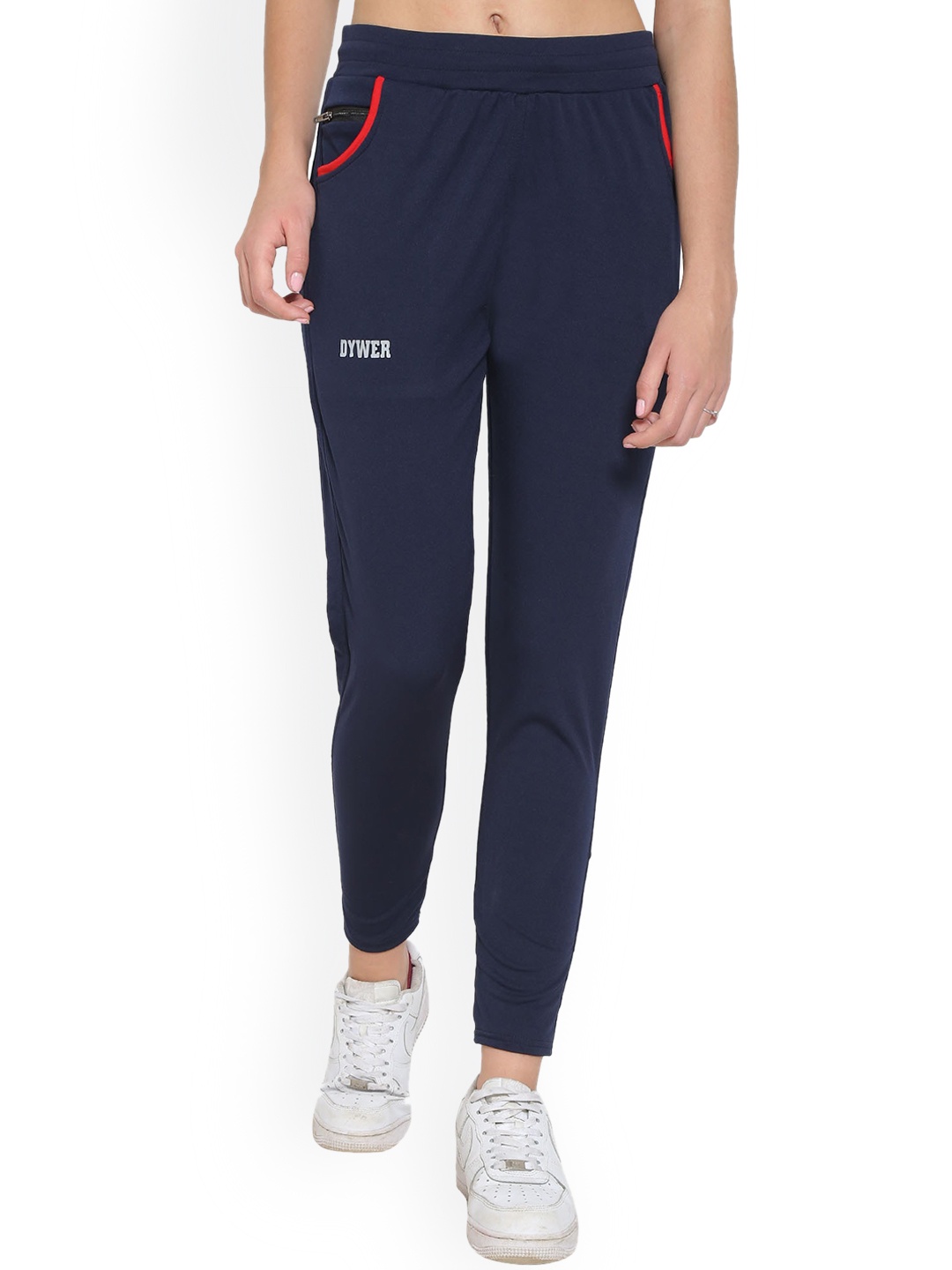 

BAESD Girls Slim Fit Mid-Rise Stretchable Tights, Navy blue