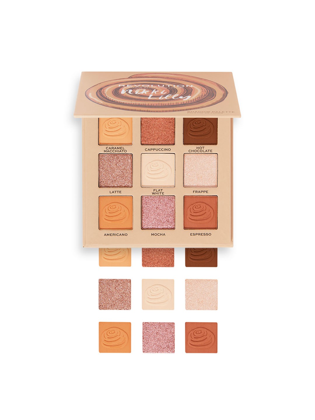 

Makeup Revolution London x Nikki Lilly Eyeshadow Palette - Sweet Neutrals, Nude