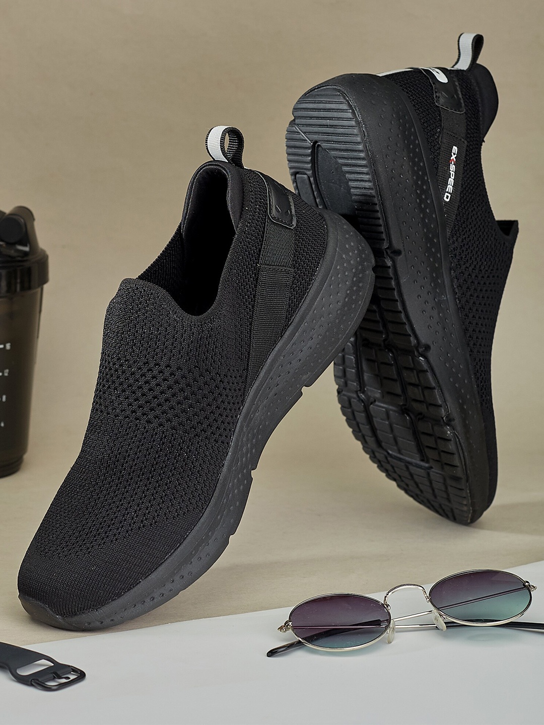 

Duke Men Walking Shoes, Black