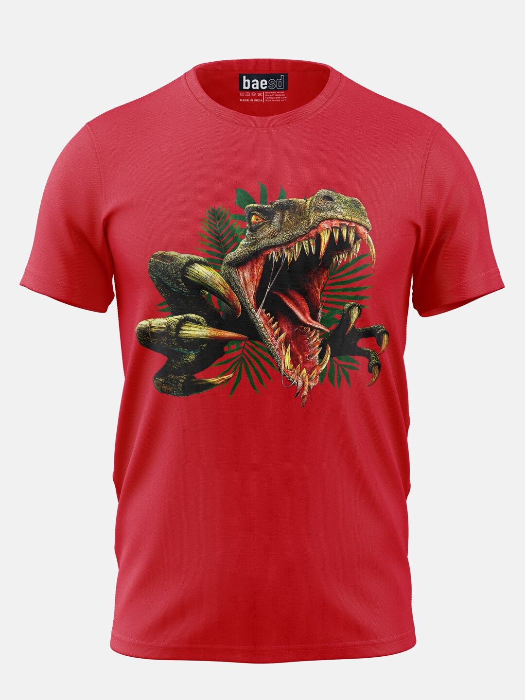 

BAESD Boys Graphic Printed Casual Cotton T-shirt, Red