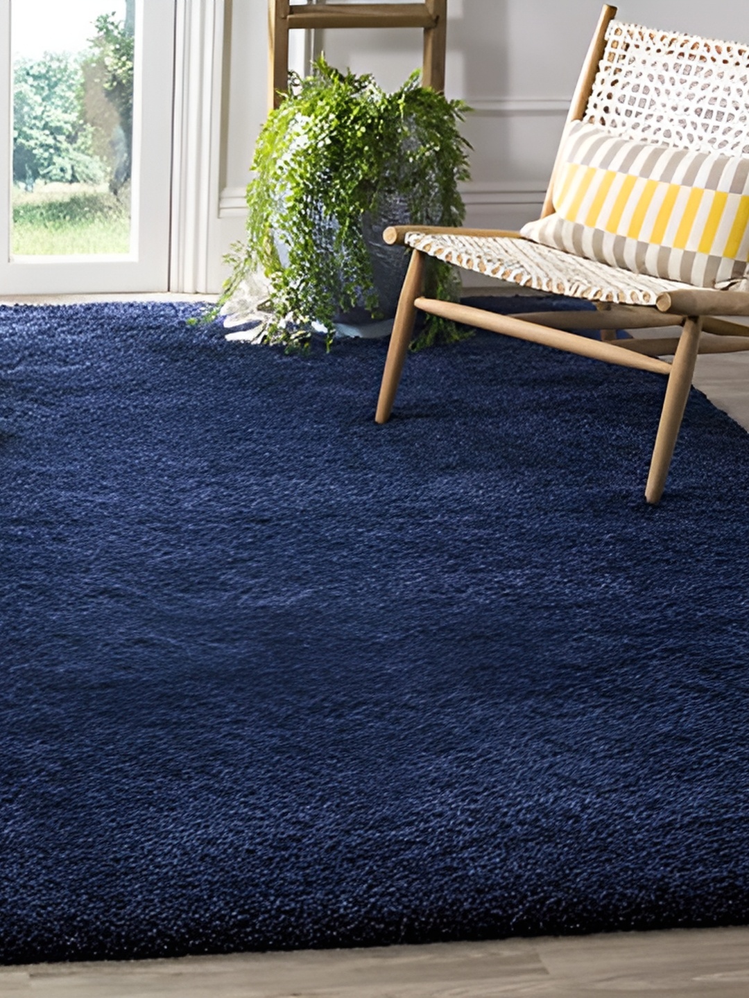 

Asad Emporium Rugs Blue Shaggy Carpet