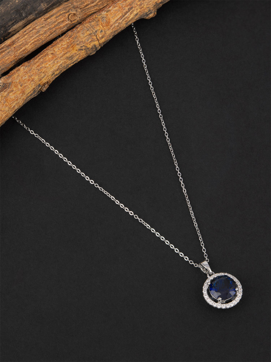 

E2O Oxidised Silver Necklace