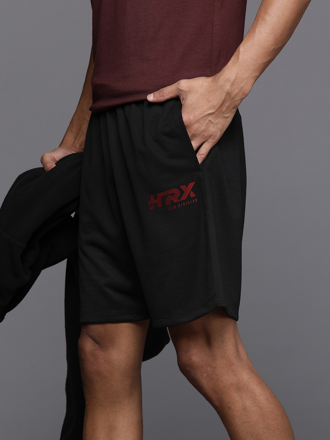 

HRX by Hrithik Roshan Men Lifestyle Shorts, Black