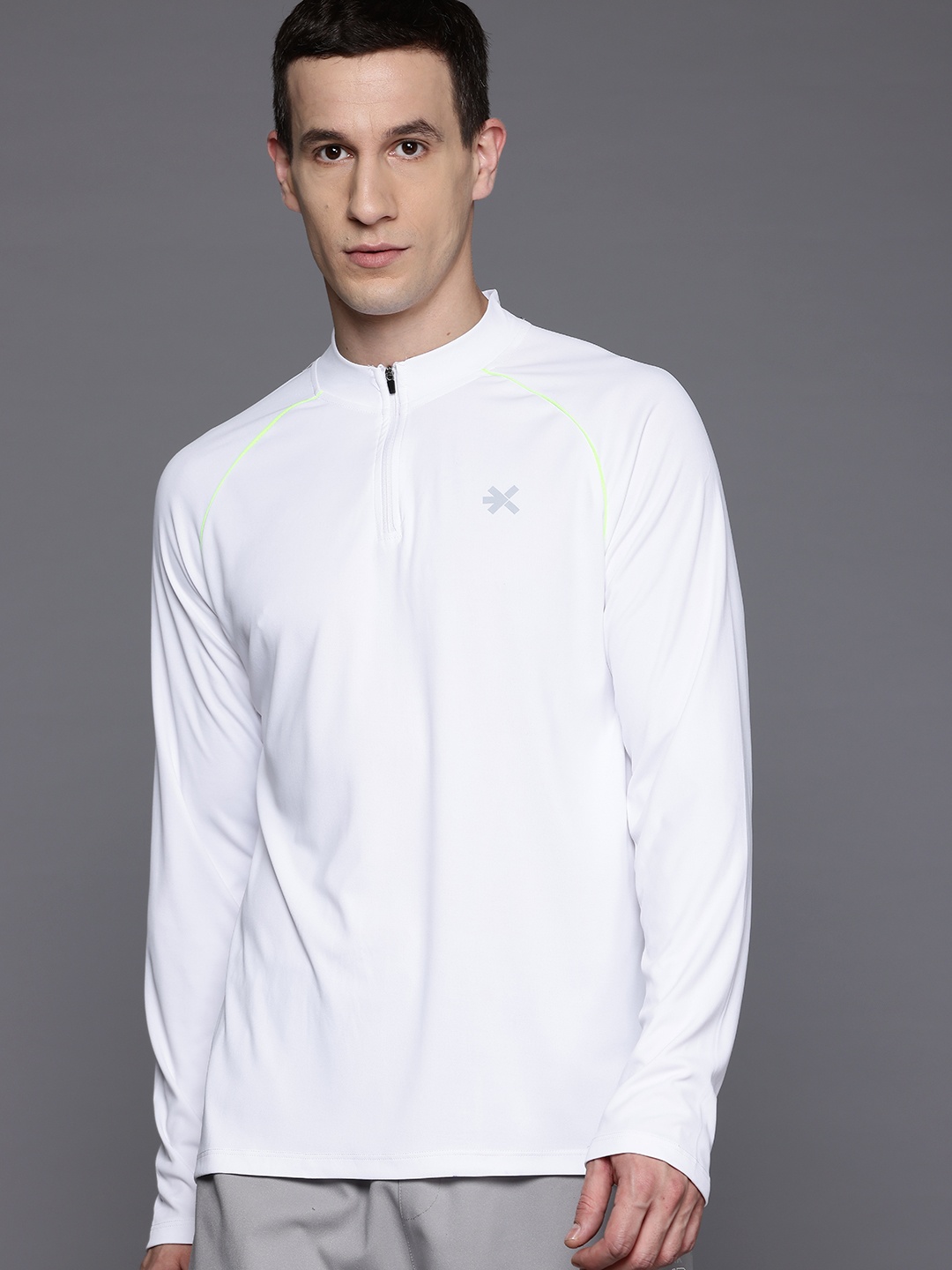 

HRX by Hrithik Roshan Rapid-Dry Training T-shirt, White