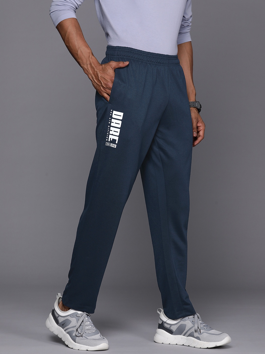 

HRX by Hrithik Roshan Men Casual Track Pants, Blue