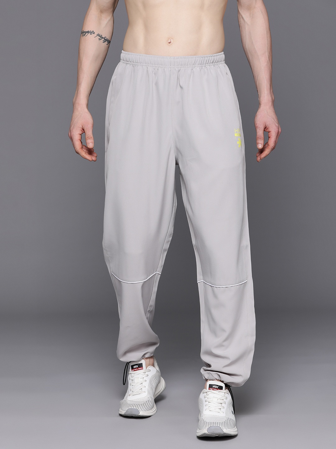 

HRX by Hrithik Roshan Men Rapid Dry Training Track Pants, Grey