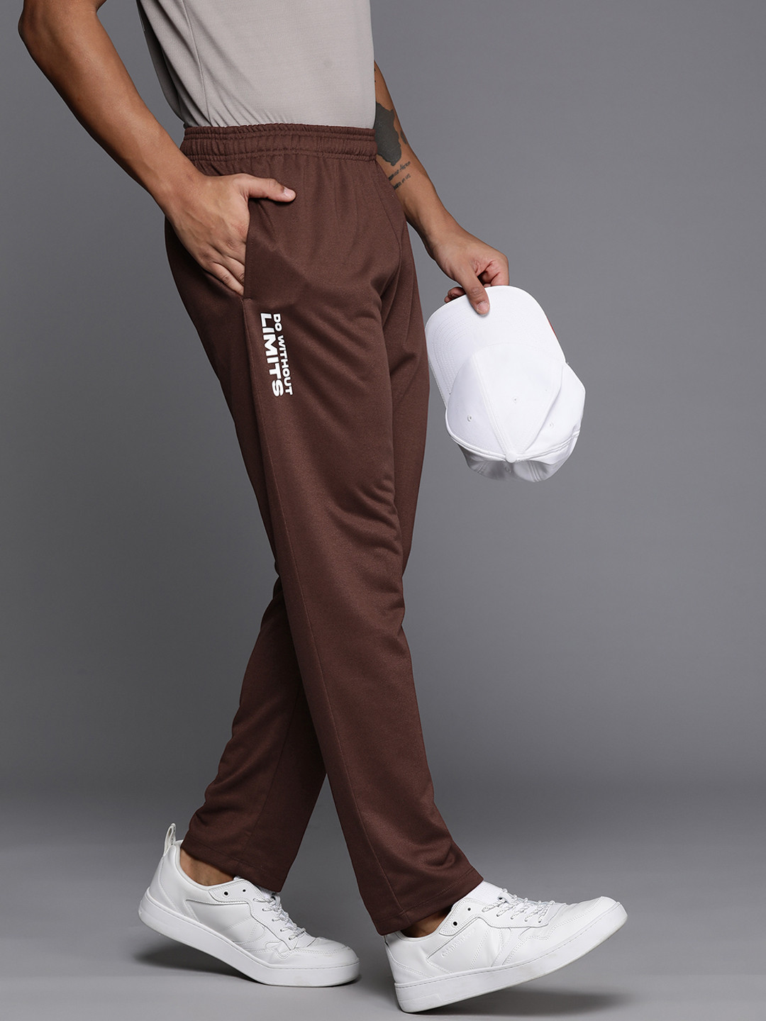 

HRX by Hrithik Roshan Men Lifestyle Track Pants, Brown