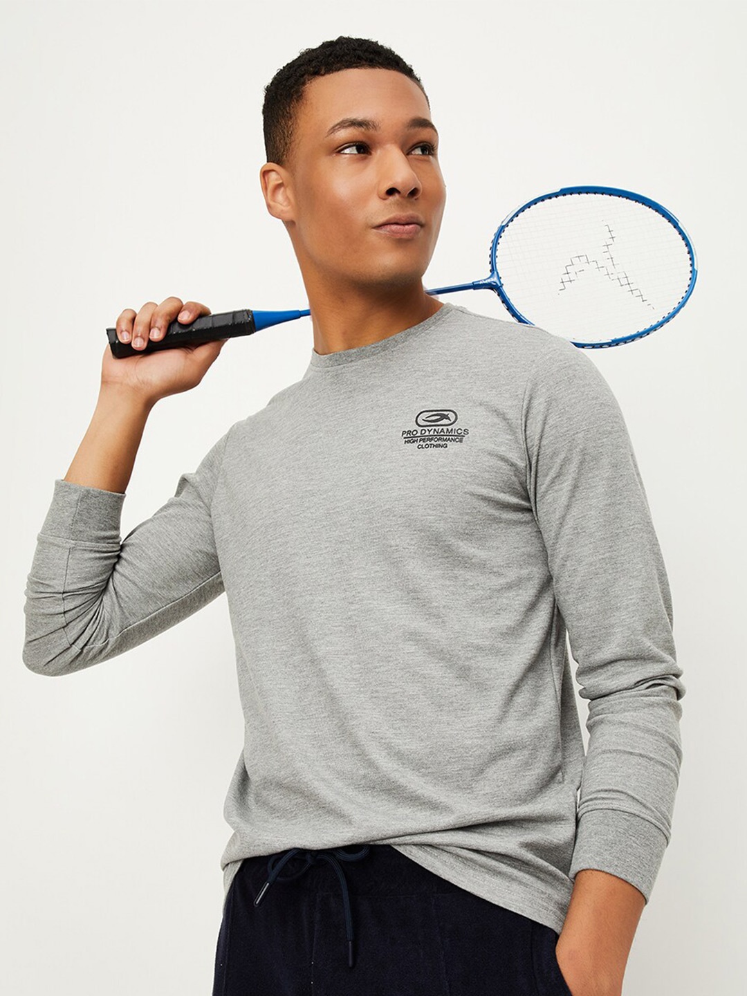 

max Round Neck T-shirt, Grey