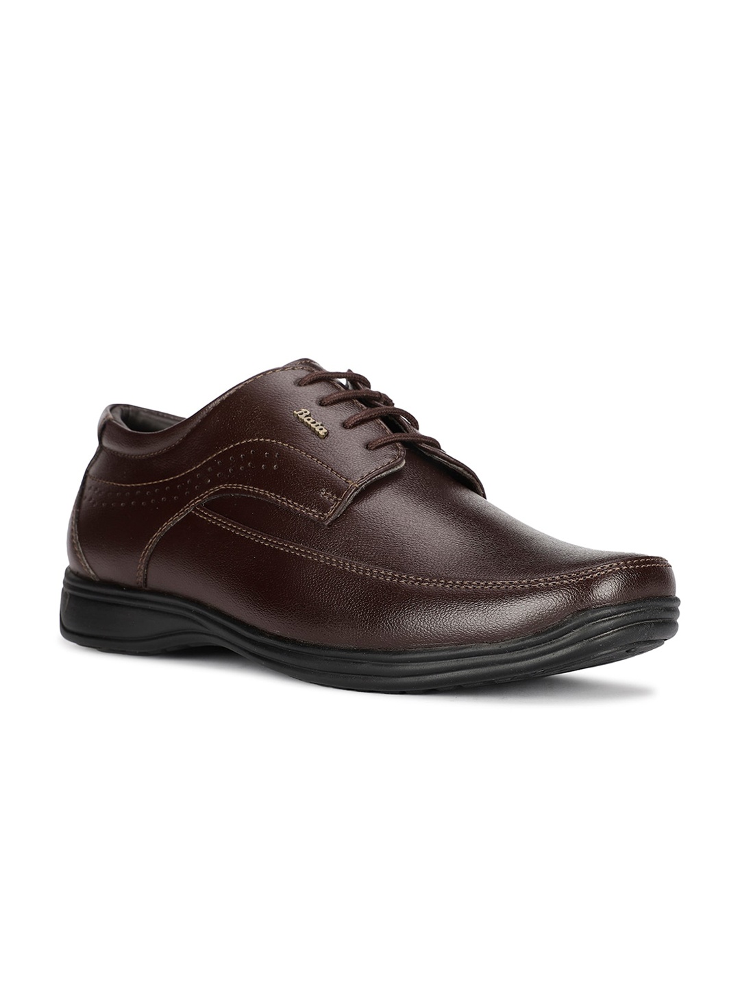 

Bata Men LOGAN Textured Formal Derbys, Brown