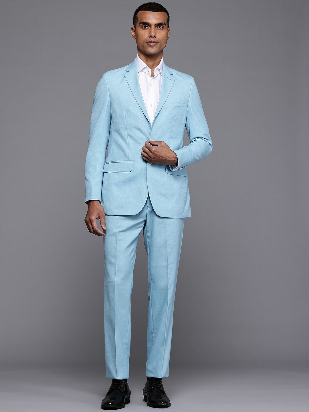 

Raymond Formal Blazer With Trouser, Blue