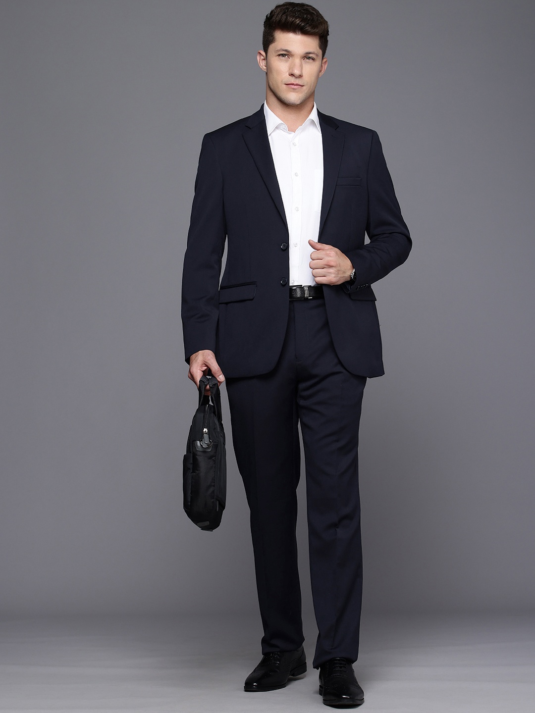 

Raymond Contemporary Fit 2 Piece Formal Suit, Navy blue