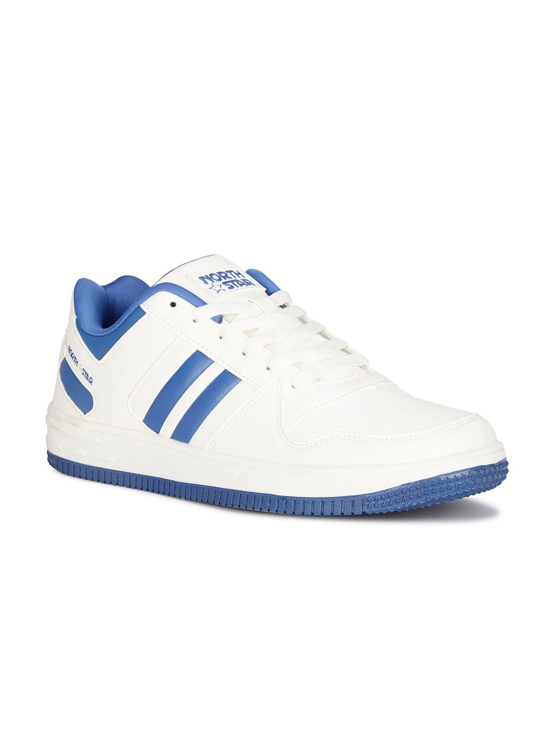 

North Star Men Round Toe Sneakers, White