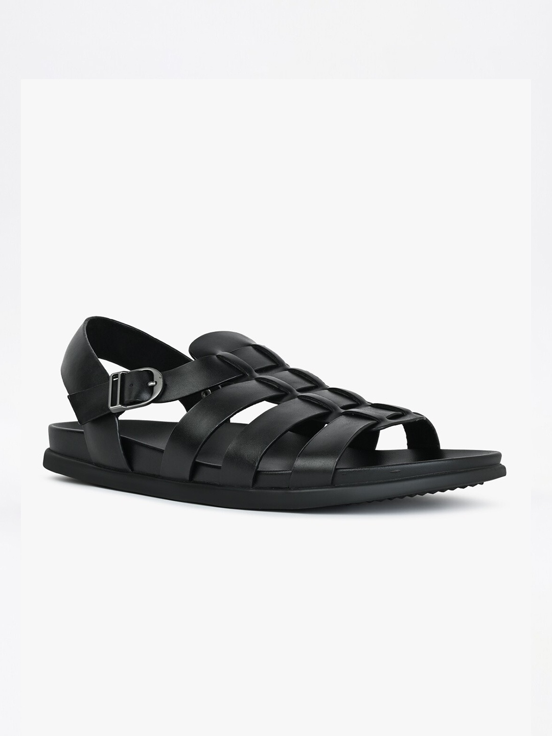 

ALDO Men CANAL Leather Gladiators, Black