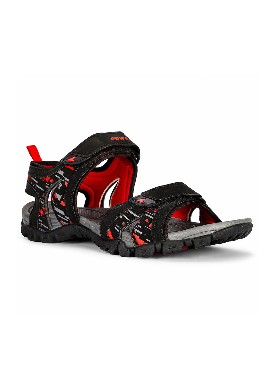 

Power Men Sports Sandals, Black