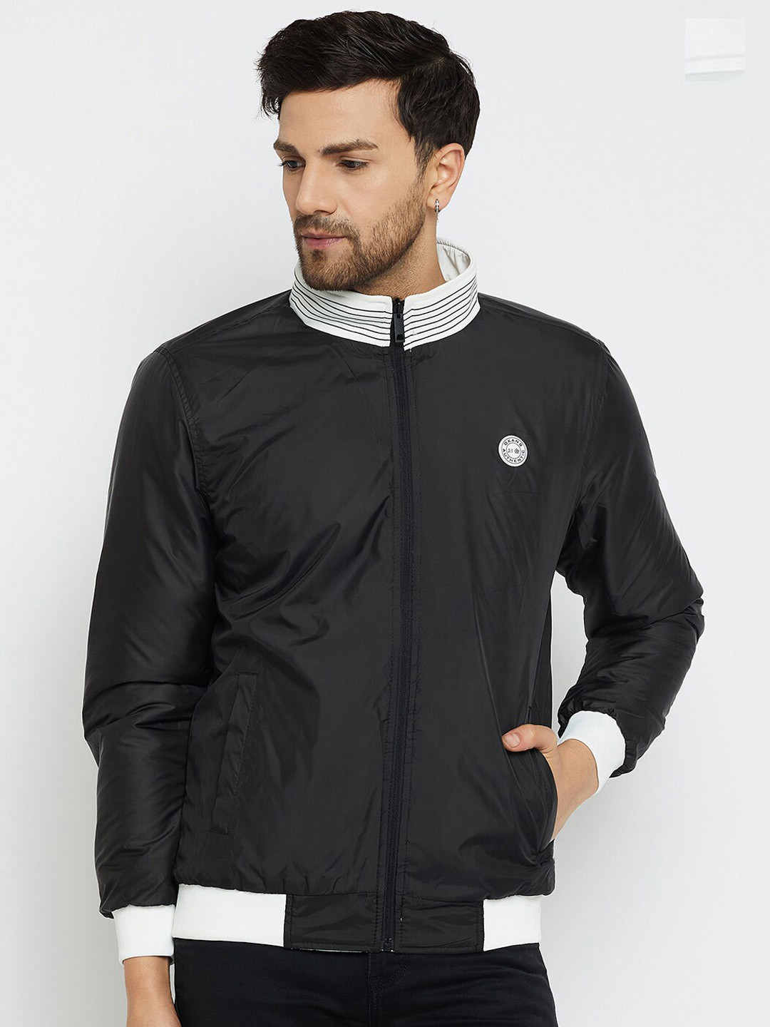 

Okane Reversible Bomber Jacket, White