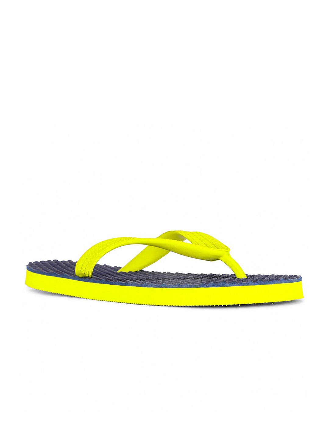 

Bata Men MASSAGIO Self Design Thong Flip-Flops, Navy blue