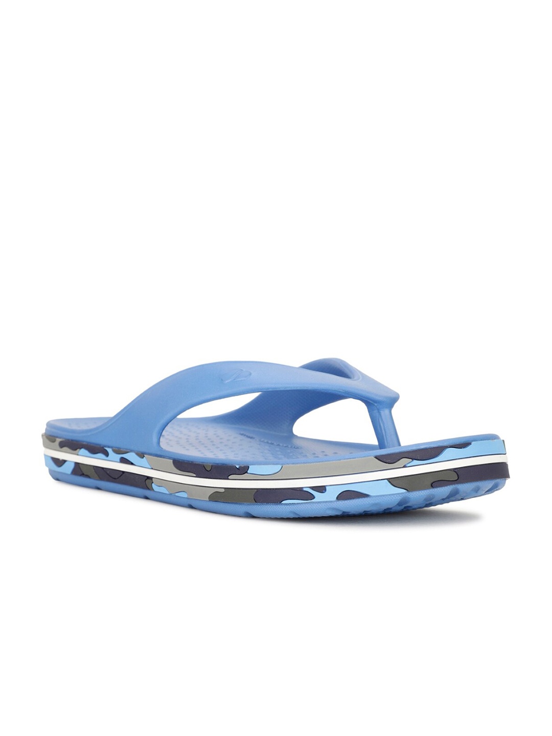 

Floatz Men FLOATZ Printed Thong Flip-Flops, Blue