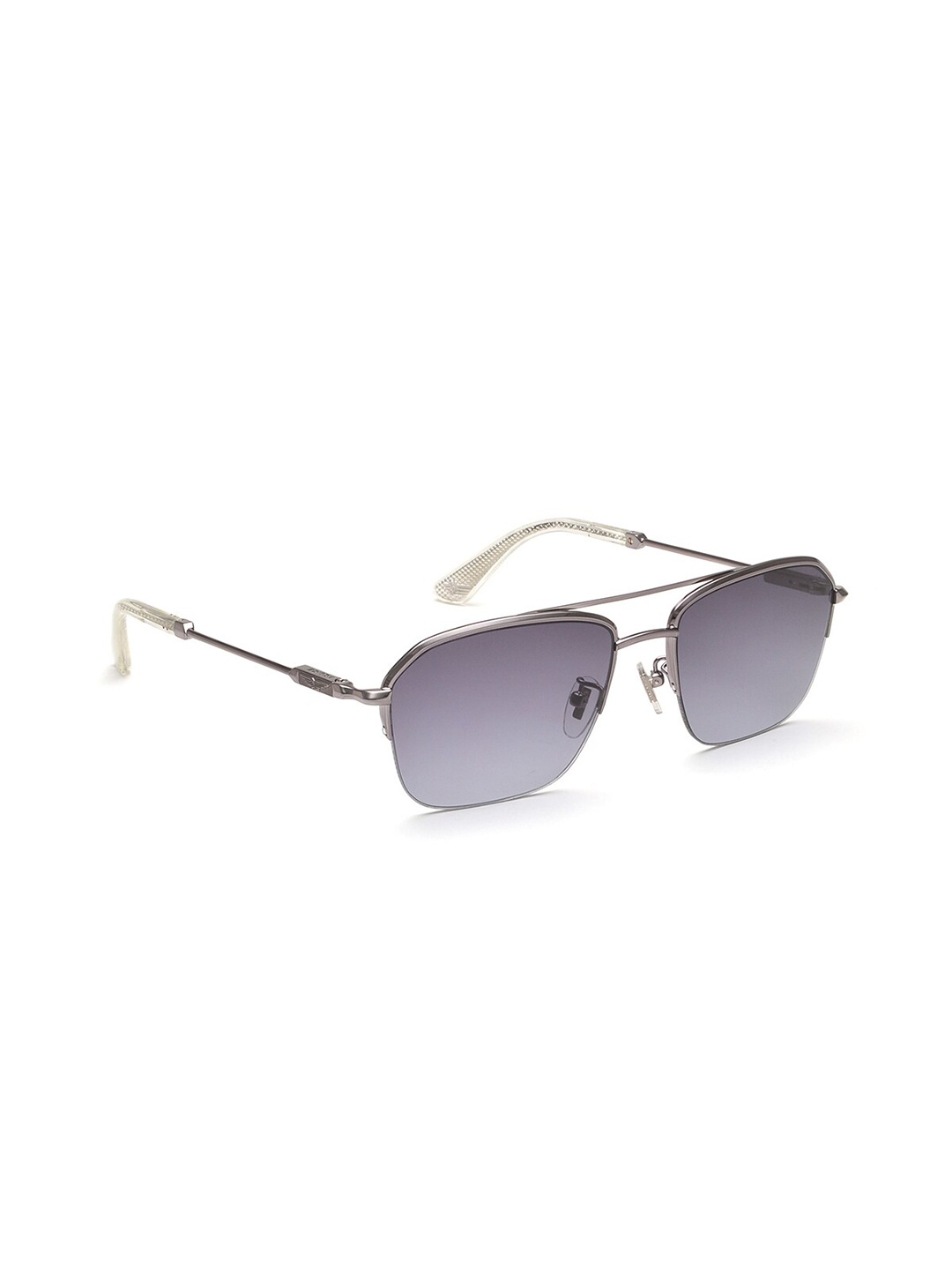 

Police Unisex Square Sunglasses with UV Protected Lens SPLL18K56509SG, Grey