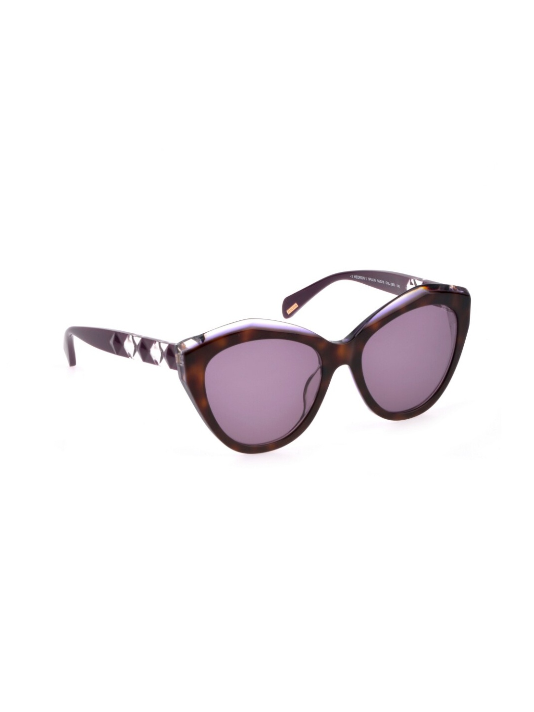 

Police Women Cateye Sunglasses with UV Protected Lens SPLL35K55993SG, Purple