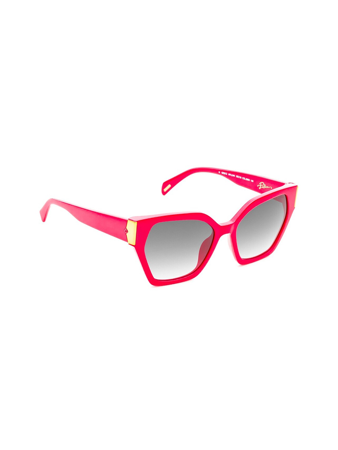 

Police Women Cateye Sunglasses with UV Protected Lens SPLL34K559M3SG, Grey