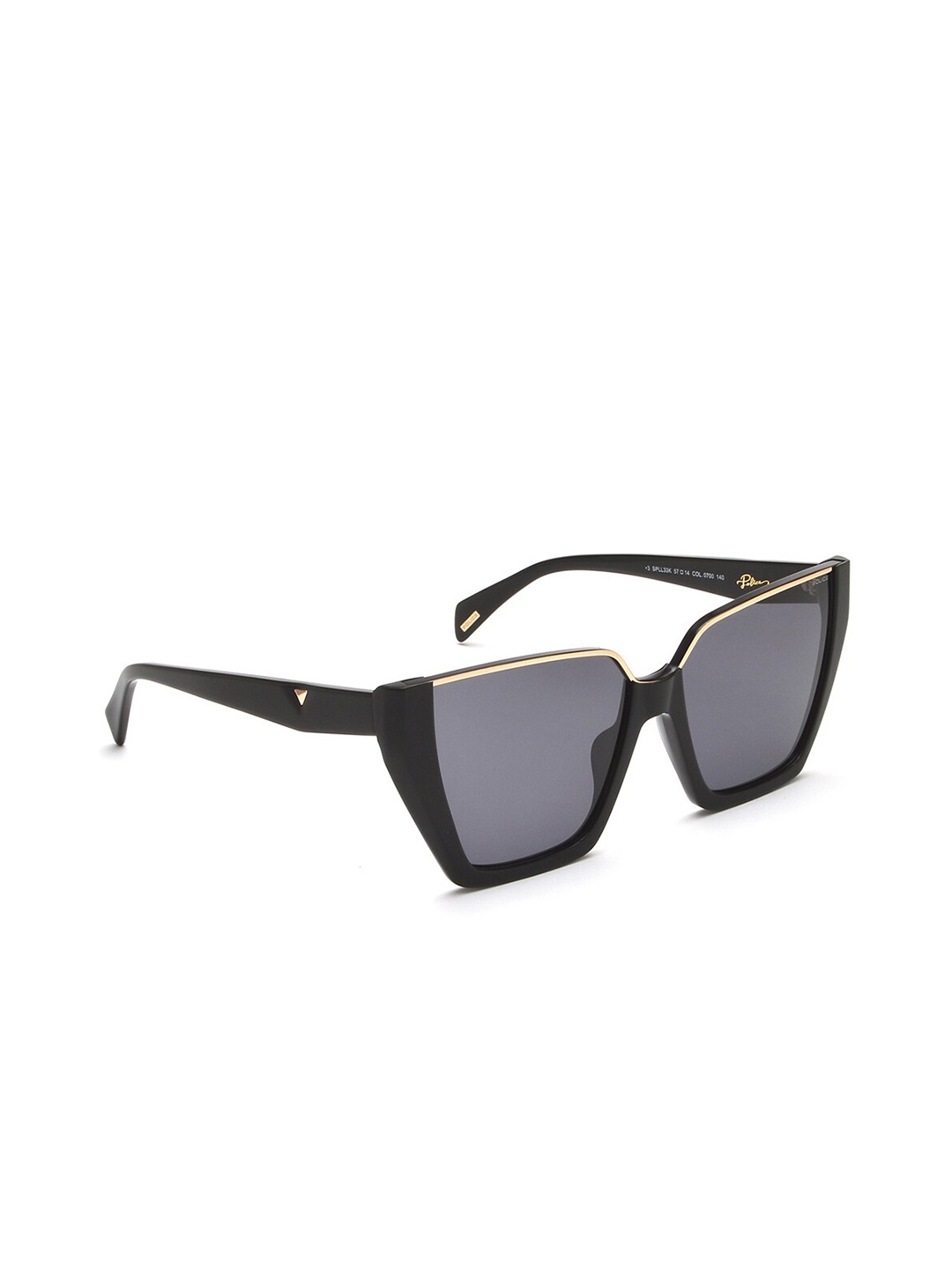 

Police Women Cateye Sunglasses with UV Protected Lens SPLL33K57700SG, Grey