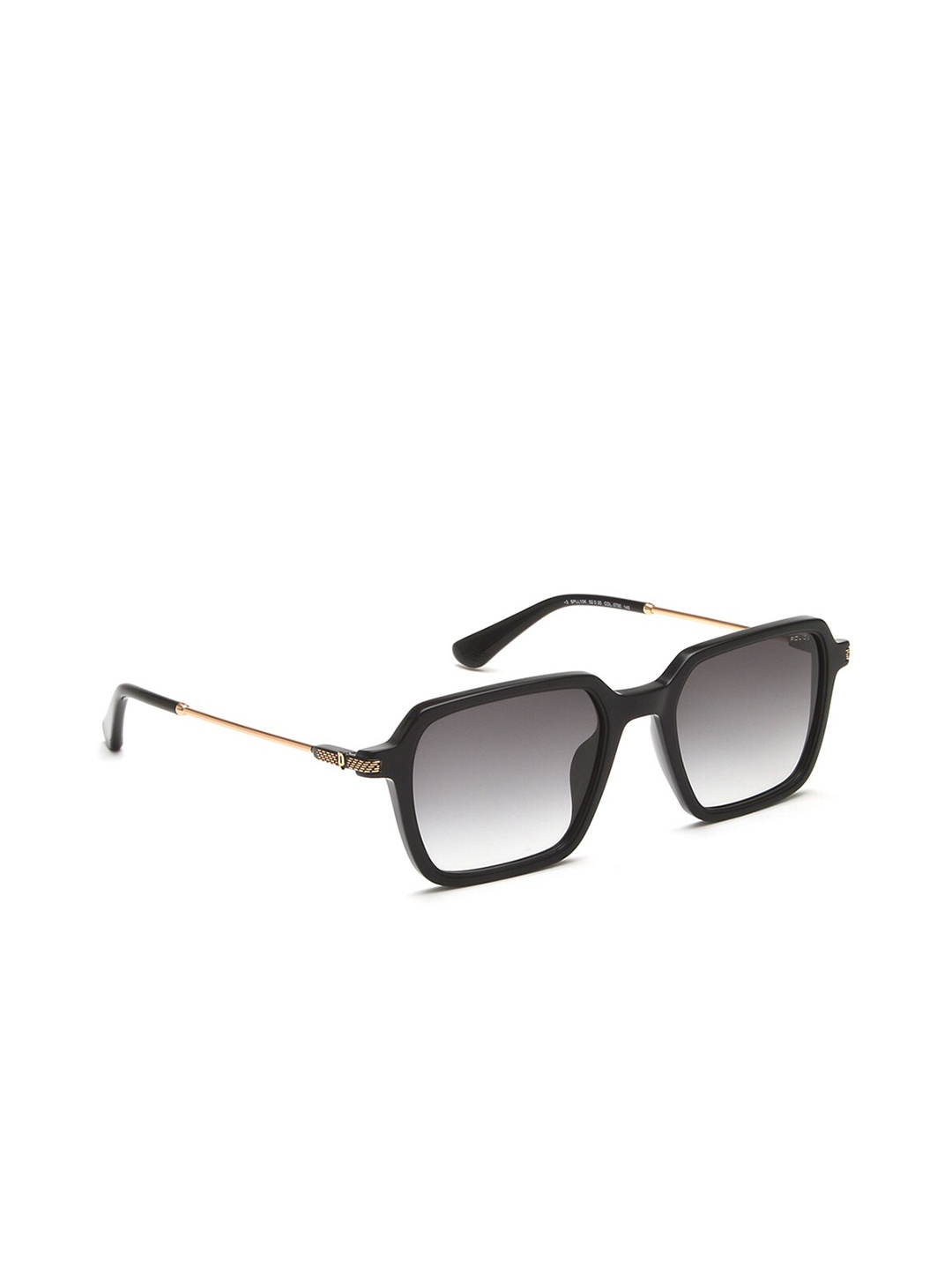 

Police Unisex Square Sunglasses with UV Protected Lens SPLL10K52700SG, Black