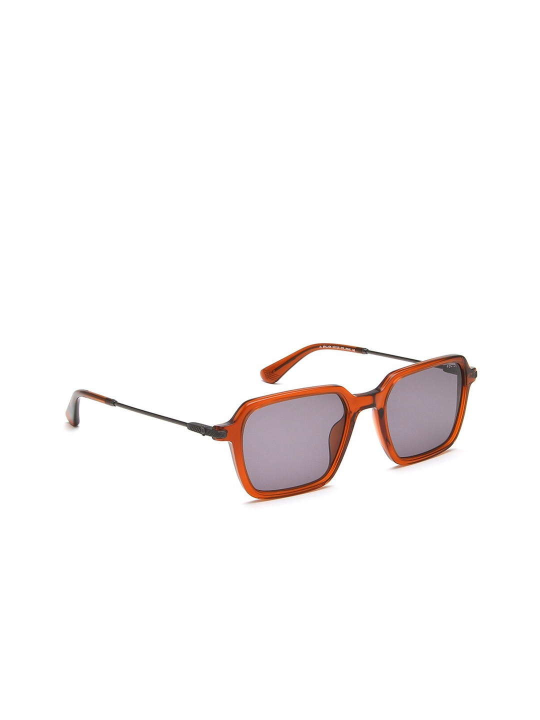 

Police Unisex Square Sunglasses with UV Protected Lens, Grey